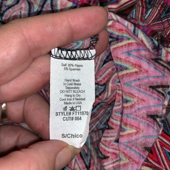 Retro style dress with geometric crochet stretchy beading spider web size small - Picture 8 of 8